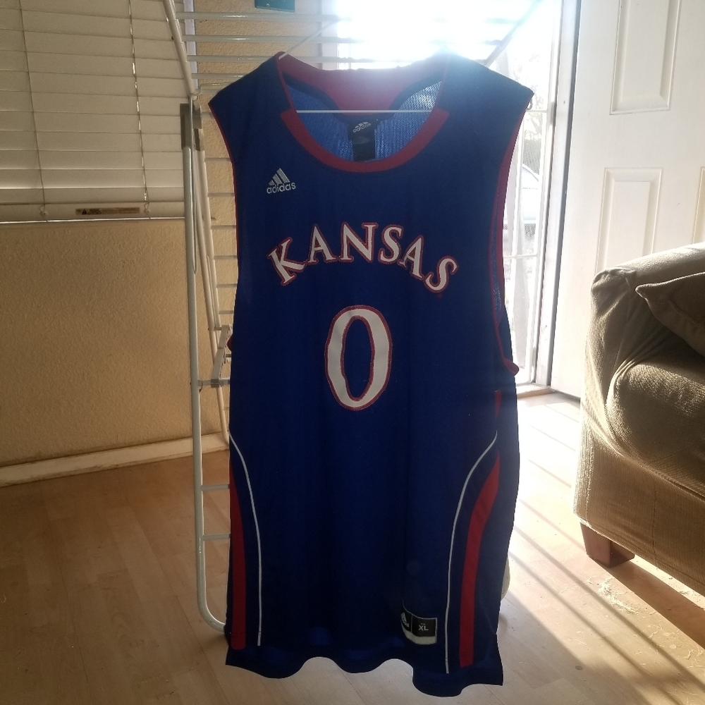 Kansas Jayhawks NCAA adidas Men's Replica Jersey,